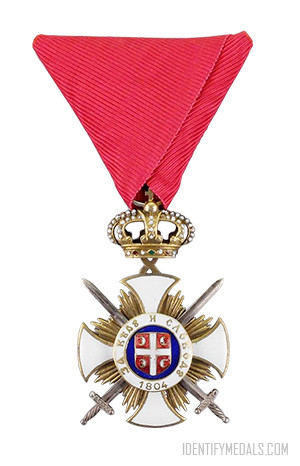 The Order of Karađorđe's Star - Serbian Medals & Awards - Pre-WW1