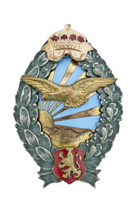 The Royal Bulgarian Pilot's Badge