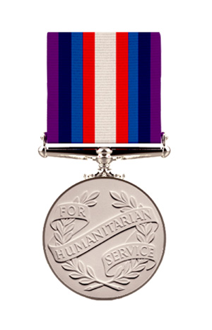 The Humanitarian Medal - British Medals - Post WW2