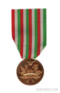 The WW1 Gold Medal Commemorative Medal - Italian Awards