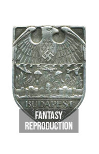 The Budapest Shield (Projected) - German Medals & Awards WW2