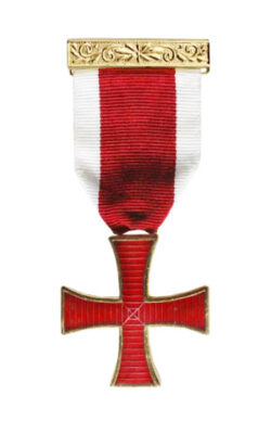 The Masonic Knights Templar Breast Jewel - Medals & Jewels