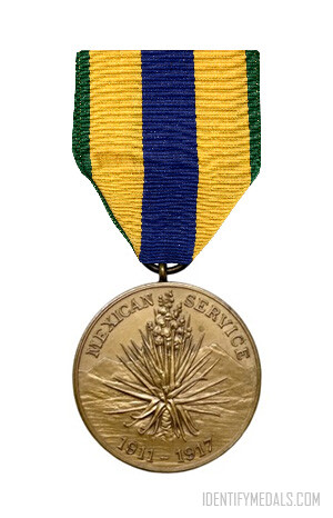 The Mexican Service Medal - American Medals, Pre-WW1