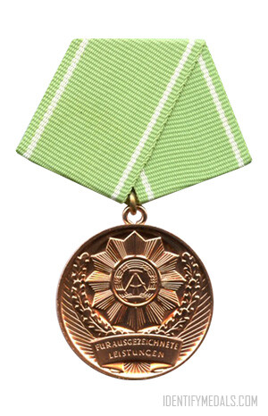 The Medal for Excellence in the Armed Organs of the Interior Ministry - German Democratic Republic