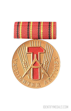 The Honored Activist Medal - German Democratic Republic