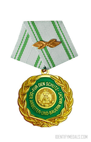 The Honored Member of the Border Troops Medal - German Democratic Republic