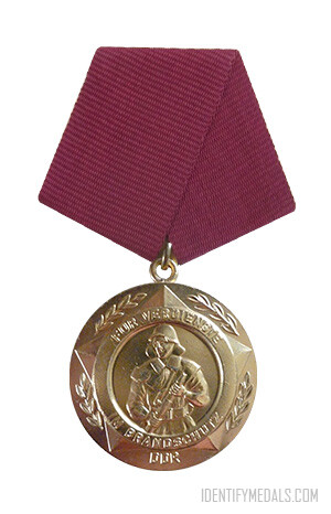 The Medal of Merit in Fire Protection - GDR