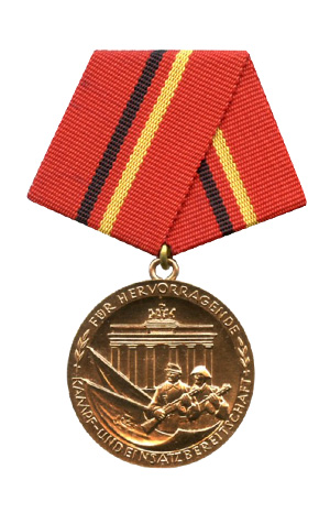 Medal of Merit of the Combat Groups of the Working-Class - GDR