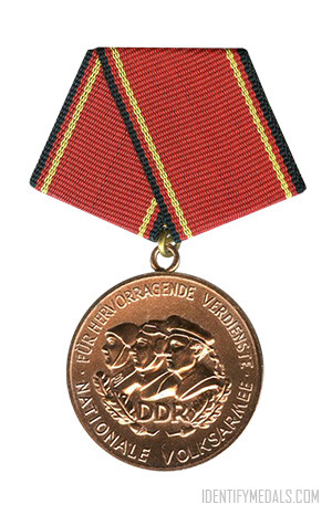 The Medal of Merit of the National People's Army - German Democratic Republic