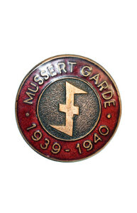 The Mussert Garde Pin 1939-1940 - SS Decorations Netherlands