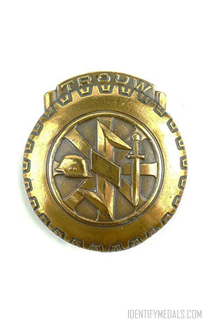 The Dutch NSKK Honor Badge - Germanic SS Decorations