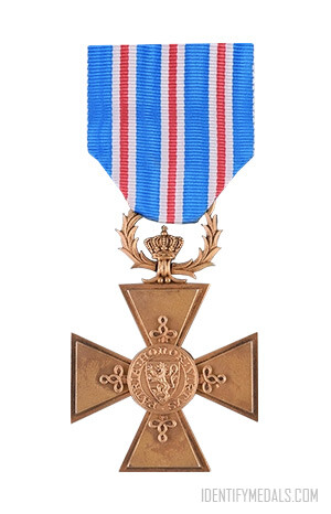 Medals from Luxembourg: Cross of Honor and Military Merit