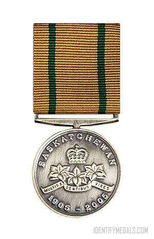 The Commemorative Medal for the Centennial of Saskatchewan