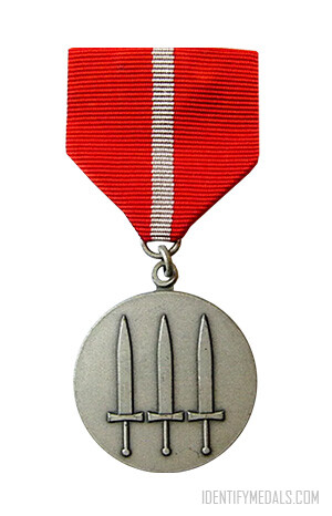 The Defense Service Medal - Medals & Awards from Norway