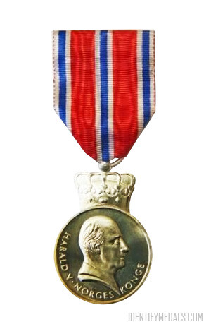 The Medal for Heroic Deeds - Medals & Awards from Norway