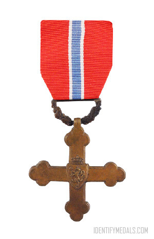 The Norwegian War Cross - Orders, Medals & Awards from Norway