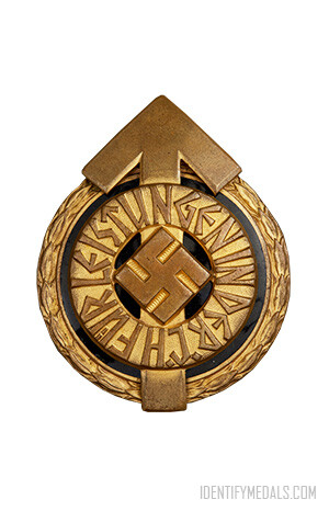 The Hitler Youth Leader's Sports Badge - Nazi Germany Decorations