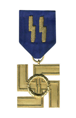 The SS Long Service Award (25 Years of Service) - Nazi Germany Medals