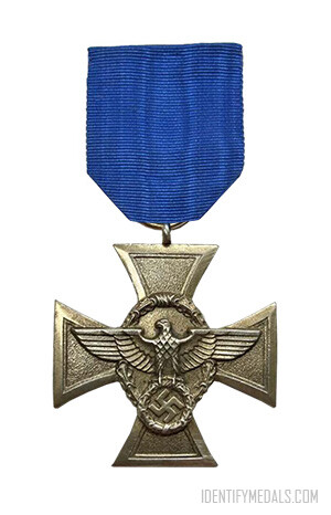 The Police Long Service Award - Nazi Germany Medals