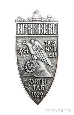 The Nuremberg Party Day Badge - Nazi Germany Medals, Interwar