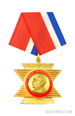 The Order of Juan Marinello - Cuban Decorations & Medals